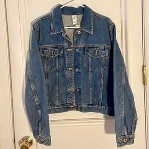 Vintage Boxy Blue Denim Jacket